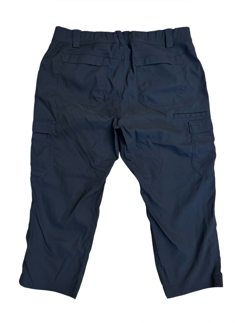 Duluth Trading Co Dry on the Fly Cargo Capri Pants Black Size 16 - Picture 3 of 5
